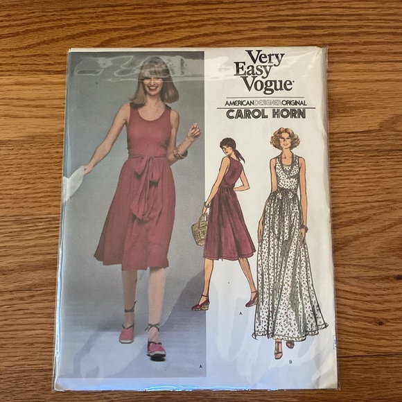 VTG ‘70s Vogue Carol Horn UNCUT Pattern - Picture 8 of 8